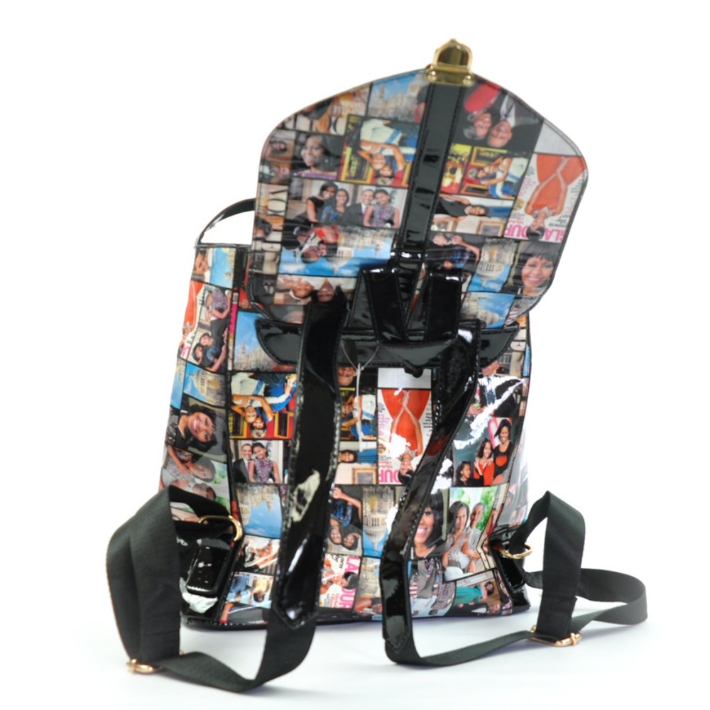 Michelle Obama Backpack With Matching Wallet - Picture 3 of 6
